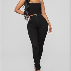 SOLD  Fashion Nova High Waisted Skinny Jeans